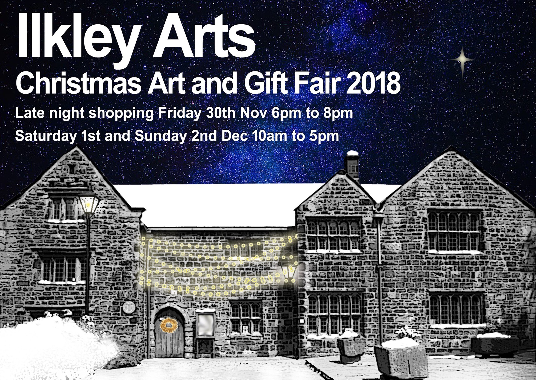 Christmas Art & Gift Fair Ilkley Manor House
